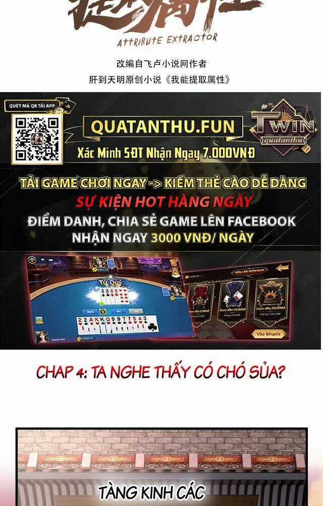 Ta Có Thể Rút Ra Thuộc Tính Chapter 4 trang 1