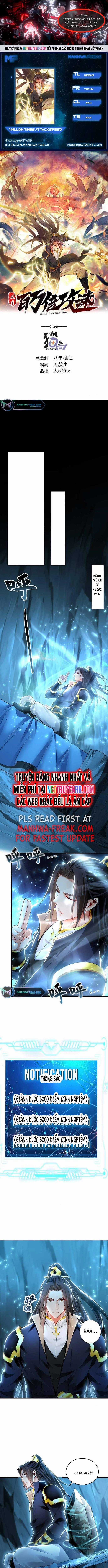 Ta Có Trăm Vạn Tốc Độ Đánh Chapter 22 trang 0
