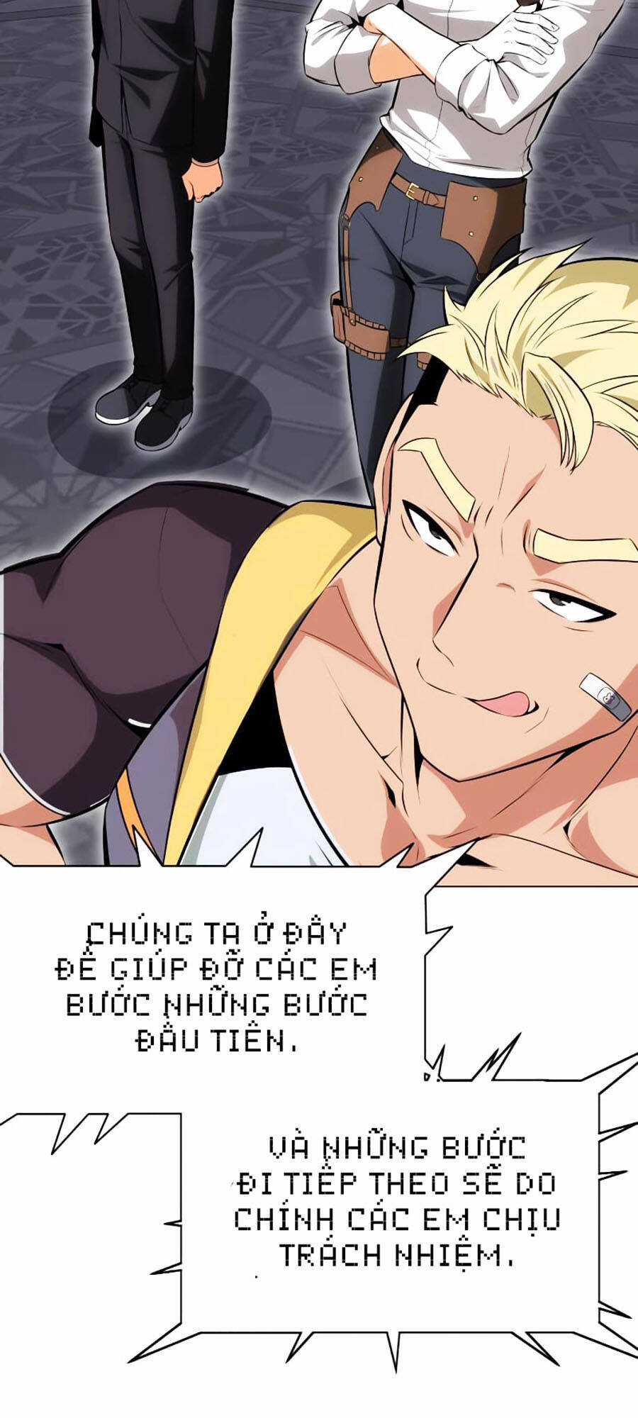 ta đã tiêu diệt một người chơi ở học viện Chapter 5 trang 110