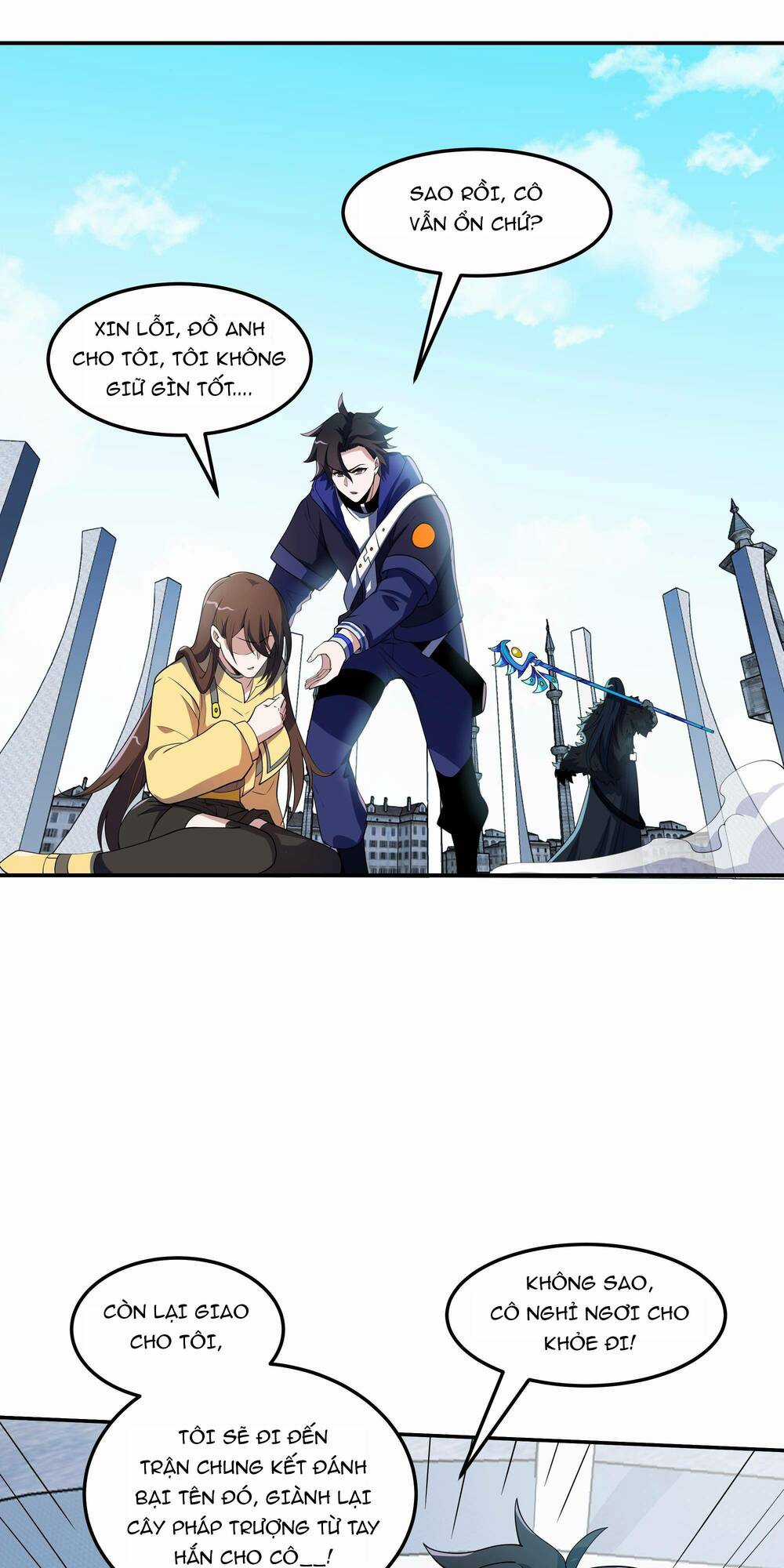 Ta Dựa Vào Hack Để Săn Các Vị Thần Chapter 11 trang 19