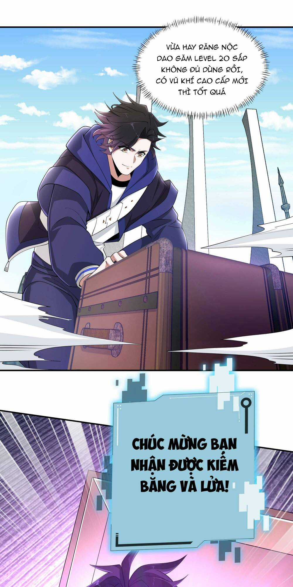 Ta Dựa Vào Hack Để Săn Các Vị Thần Chapter 12 trang 21