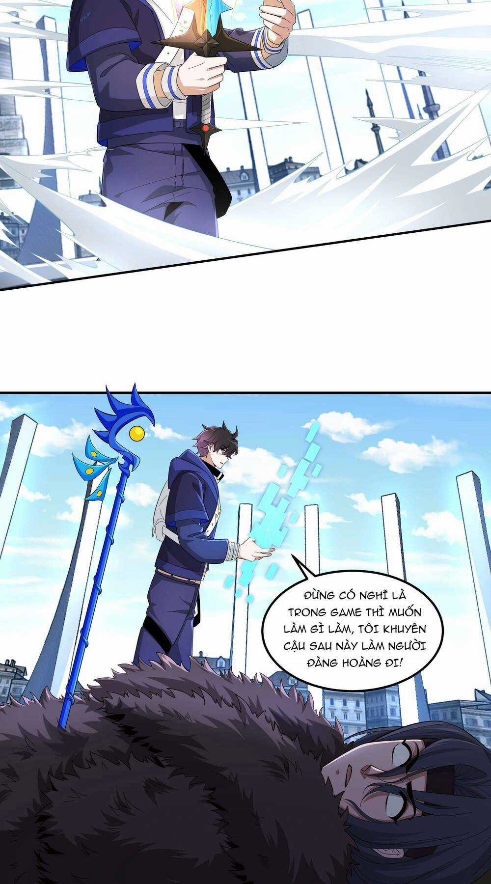 Ta Dựa Vào Hack Để Săn Các Vị Thần Chapter 12 trang 24