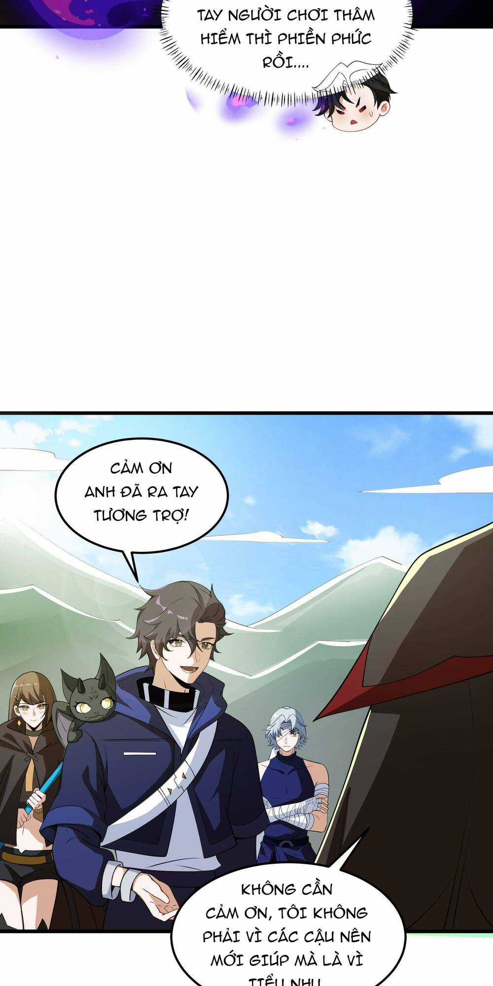 Ta Dựa Vào Hack Để Săn Các Vị Thần Chapter 18 trang 18