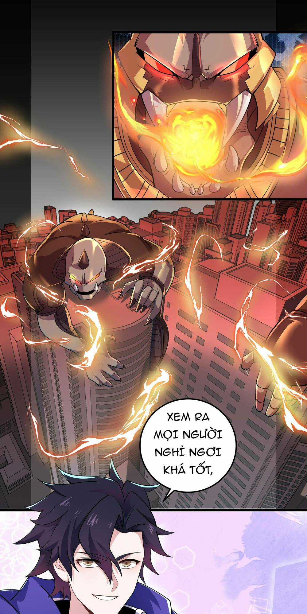 Ta Dựa Vào Hack Để Săn Các Vị Thần Chapter 20 trang 21