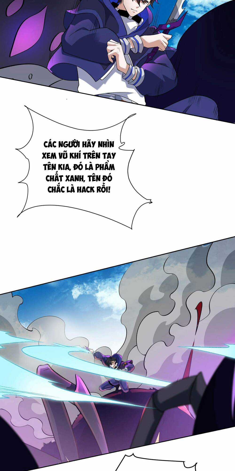 Ta Dựa Vào Hack Để Săn Các Vị Thần Chapter 4 trang 32
