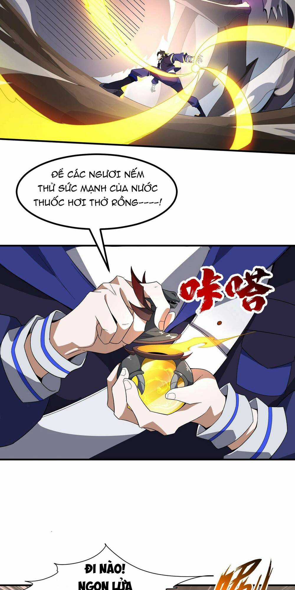 Ta Dựa Vào Hack Để Săn Các Vị Thần Chapter 4 trang 37