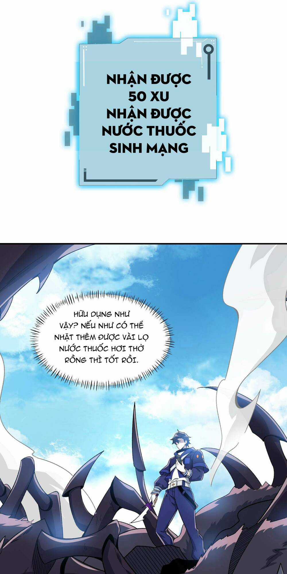 Ta Dựa Vào Hack Để Săn Các Vị Thần Chapter 4 trang 42