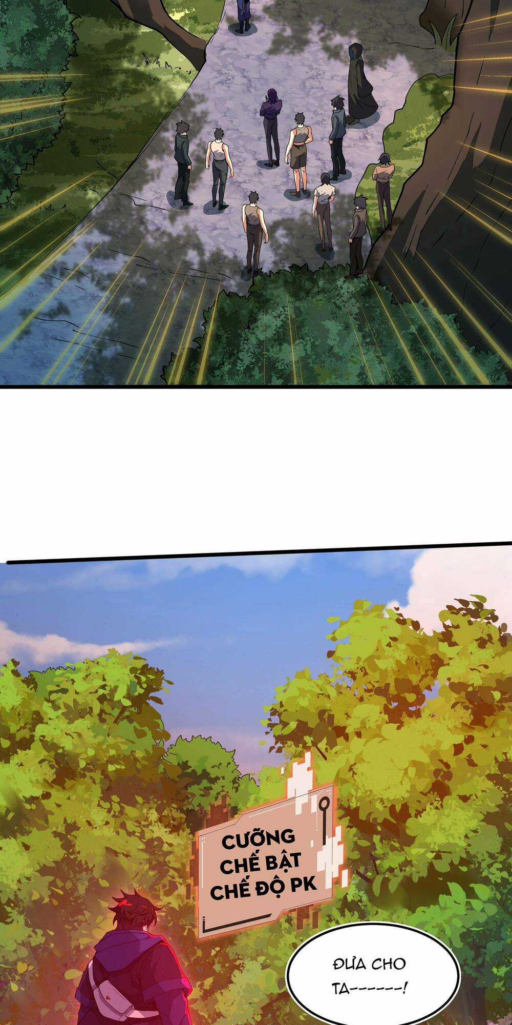 Ta Dựa Vào Hack Để Săn Các Vị Thần Chapter 6 trang 24