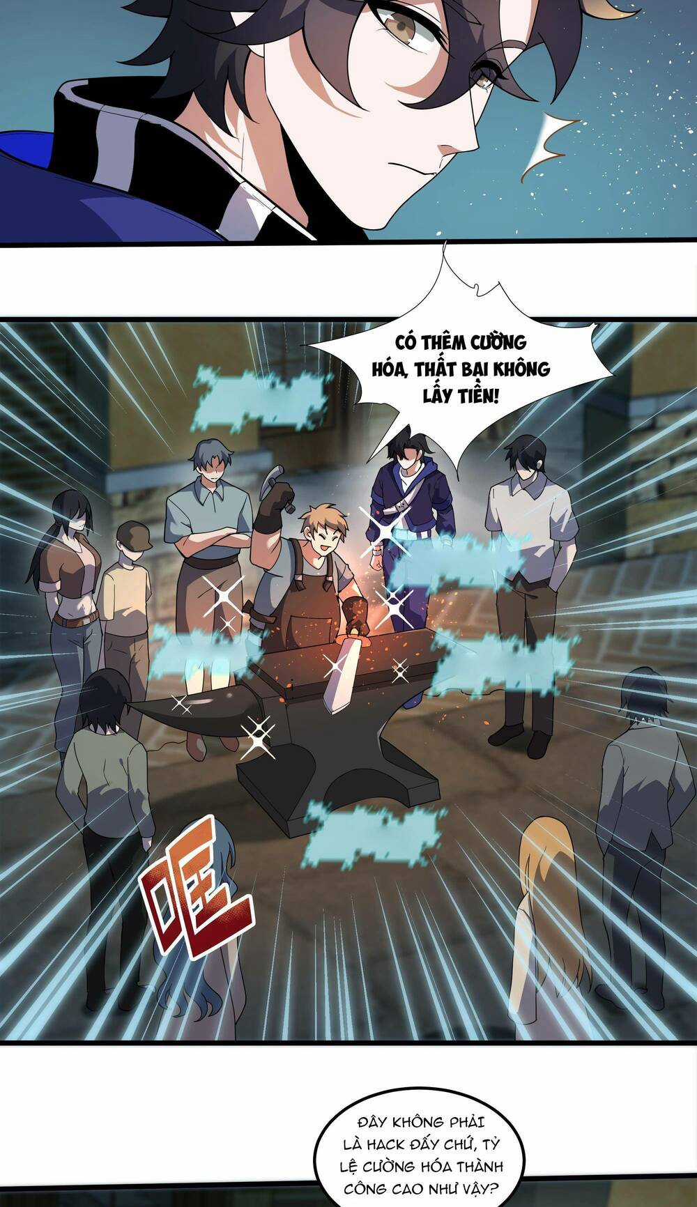 Ta Dựa Vào Hack Để Săn Các Vị Thần Chapter 6 trang 6