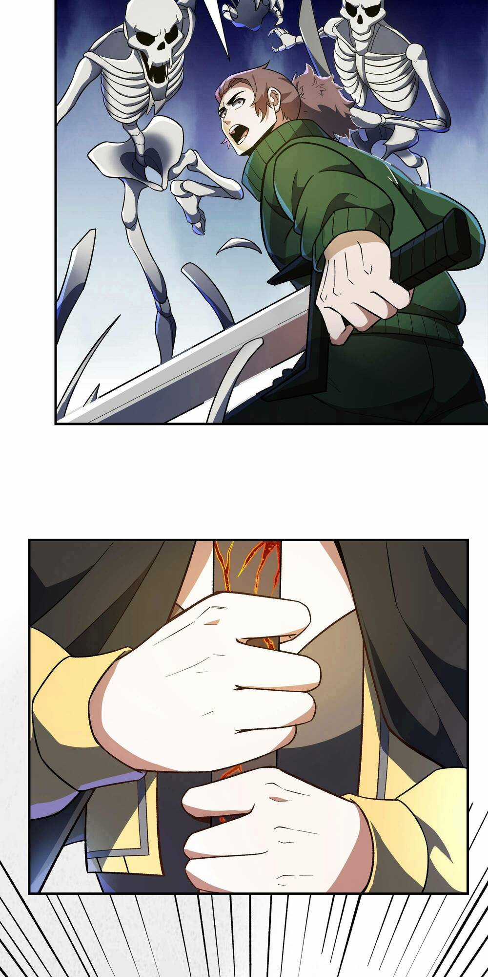 Ta Dựa Vào Hack Để Săn Các Vị Thần Chapter 7 trang 36