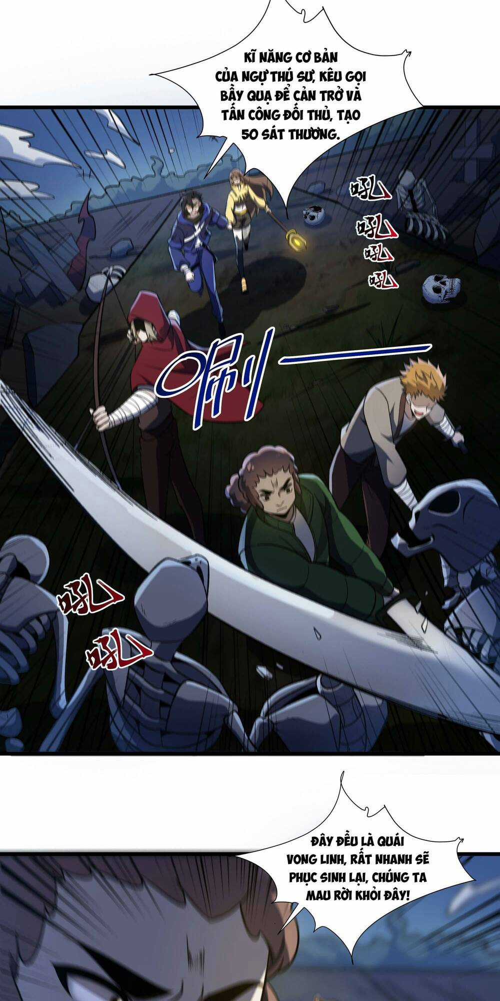 Ta Dựa Vào Hack Để Săn Các Vị Thần Chapter 8 trang 5