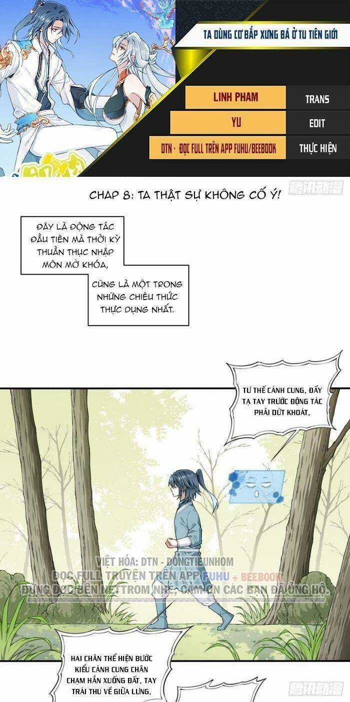 Ta Dùng Cơ Bắp Xưng Bá Tu Tiên Giới Chapter 8 trang 0