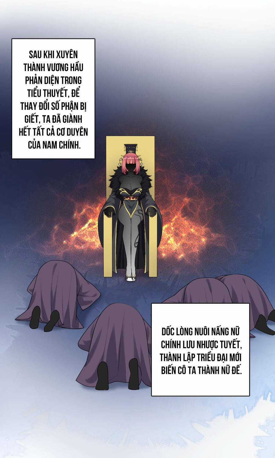 Ta Dưỡng Ra Nhân Vật Phản Diện Là Nữ Đế Yandere Chapter 1 trang 32