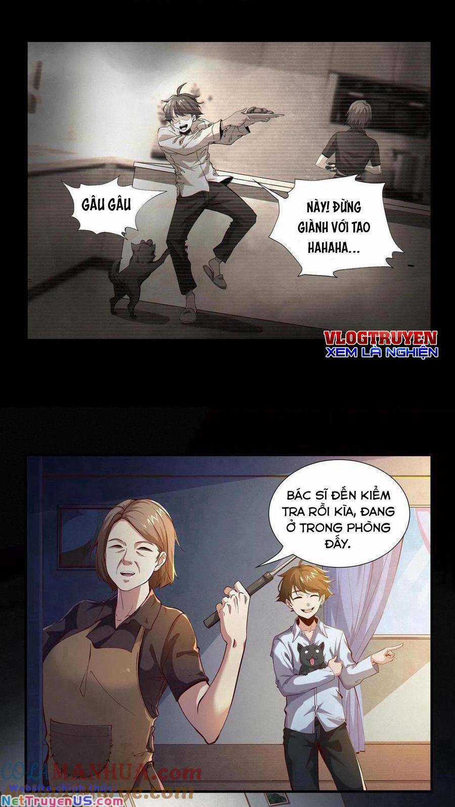 Ta Học Trảm Thần Trong Bệnh Viện Tâm Thần Chương 1 trang 10