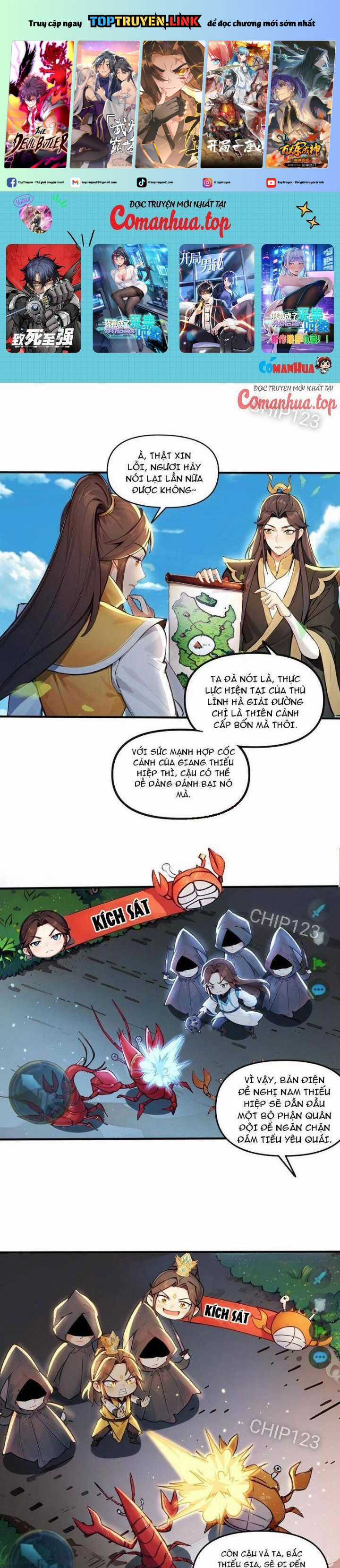 Ta Khiến Trăm Vạn Người Tu Tiên Tức Phát Khóc Chapter 54 trang 1