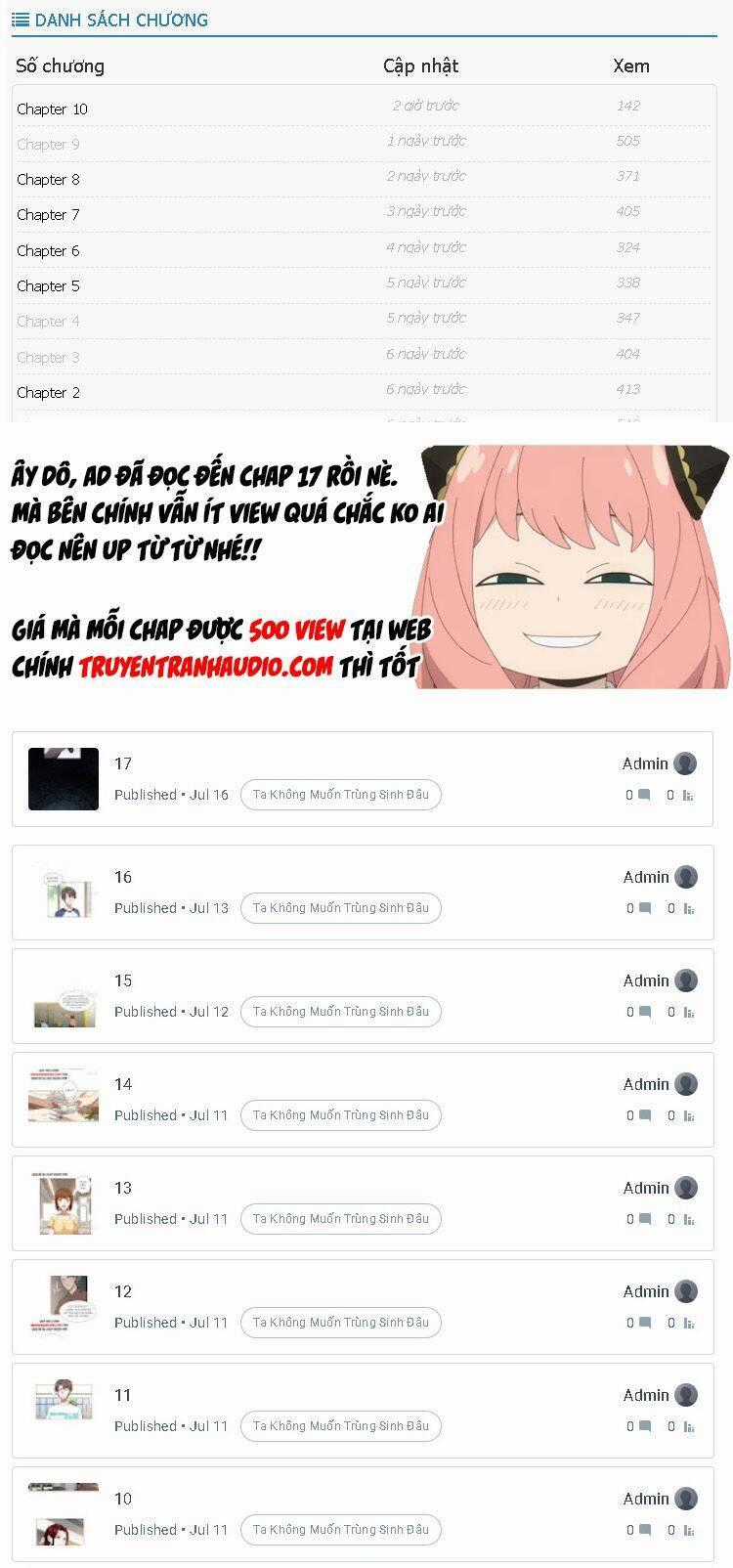 Ta Không Muốn Trùng Sinh Đâu Chương 11 trang 31