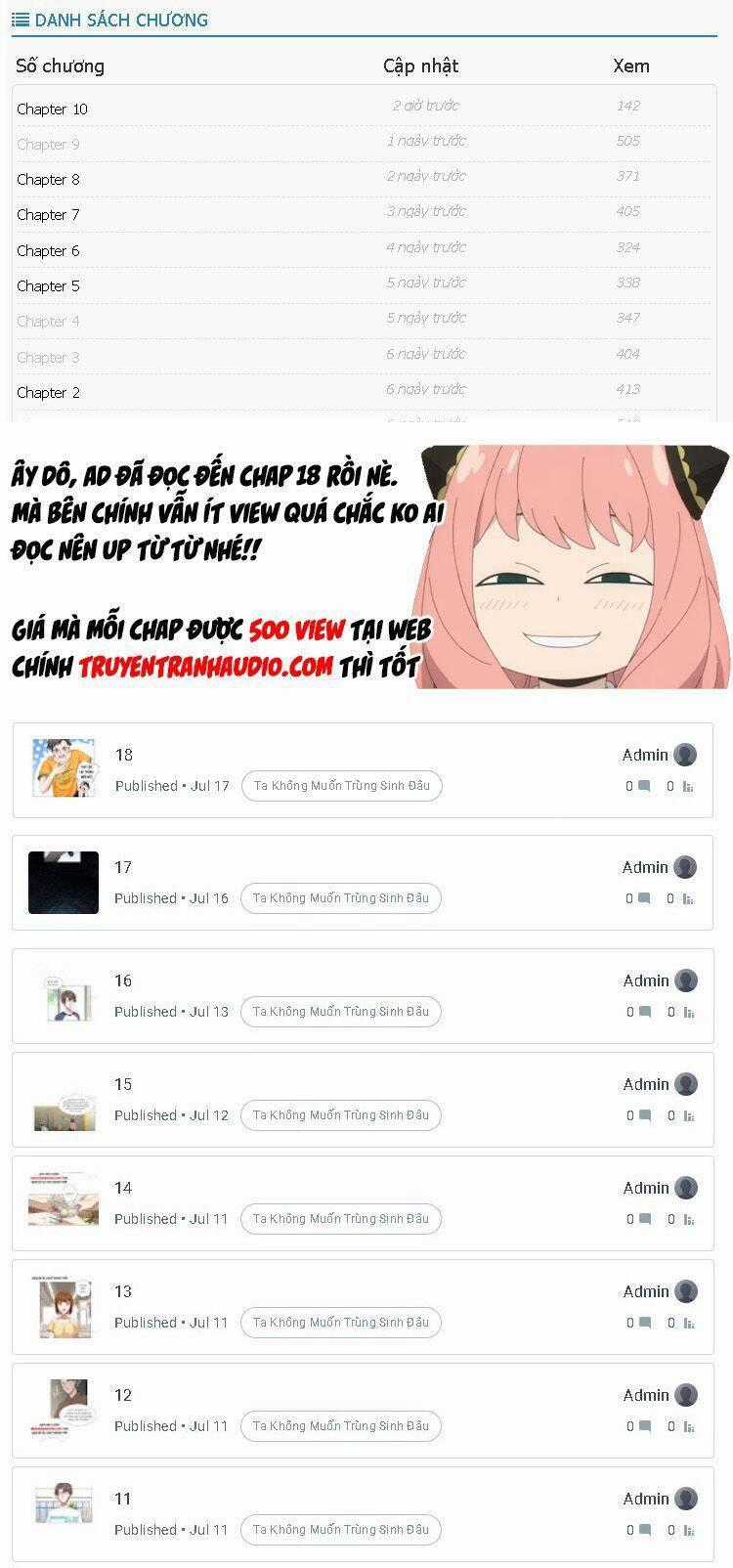 Ta Không Muốn Trùng Sinh Đâu Chương 12 trang 31