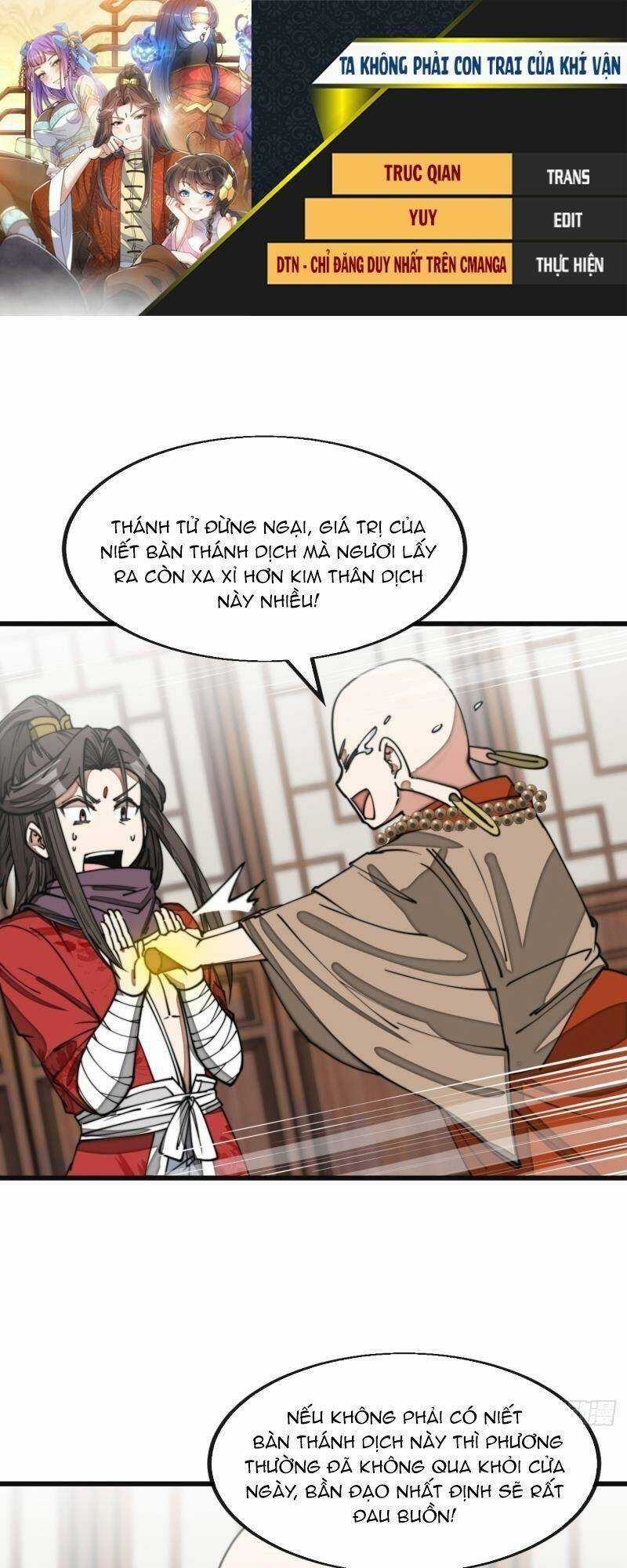 Ta Không Phải Con Cưng Của Khí Vận Chapter 124 trang 0