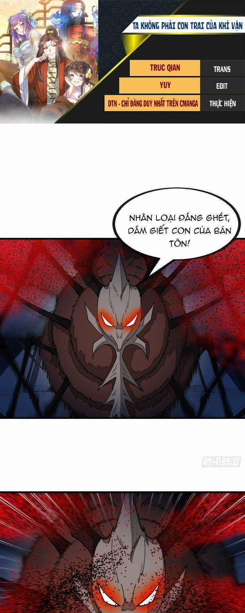 Ta Không Phải Con Cưng Của Khí Vận Chapter 135 trang 0