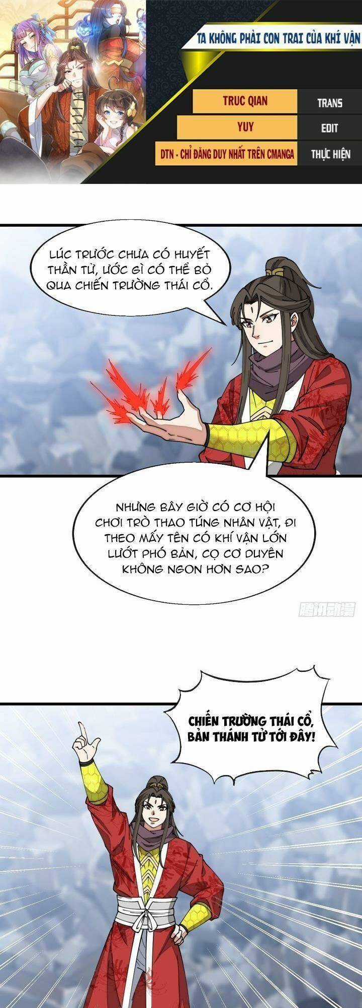 Ta Không Phải Con Cưng Của Khí Vận Chapter 141 trang 0