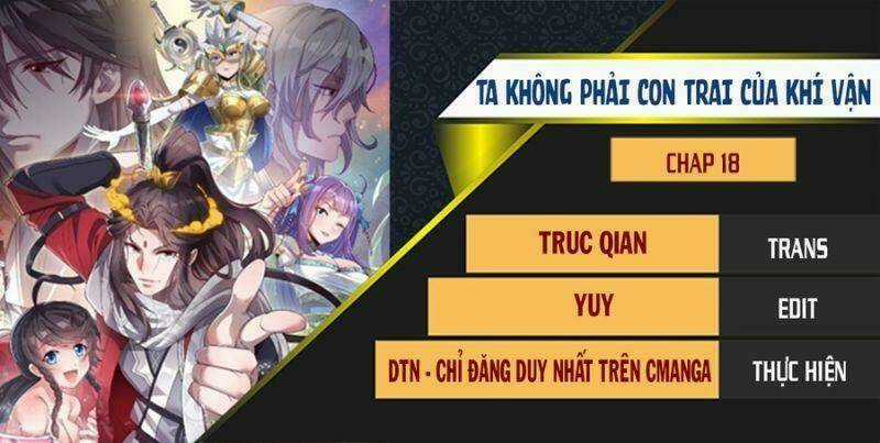 Ta Không Phải Con Cưng Của Khí Vận Chapter 18 trang 0