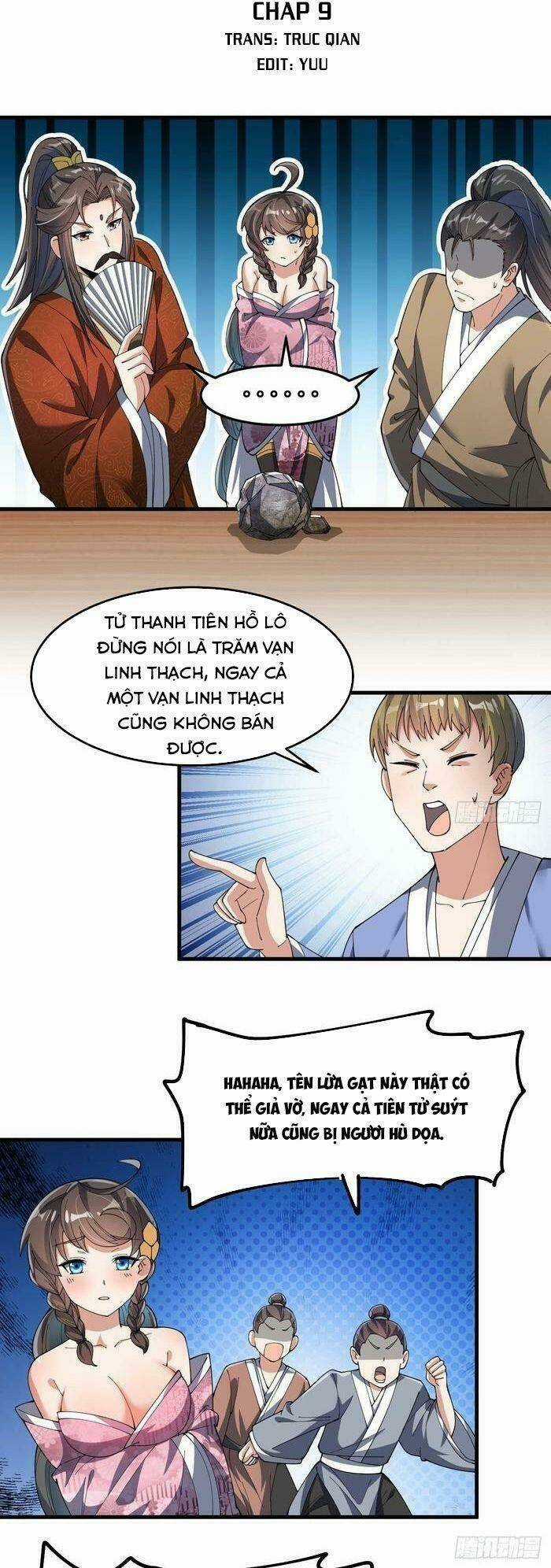 Ta Không Phải Con Cưng Của Khí Vận Chapter 9 trang 0