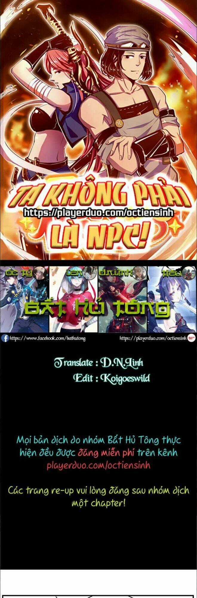 Ta Không Phải Là Npc Chapter 49 trang 0