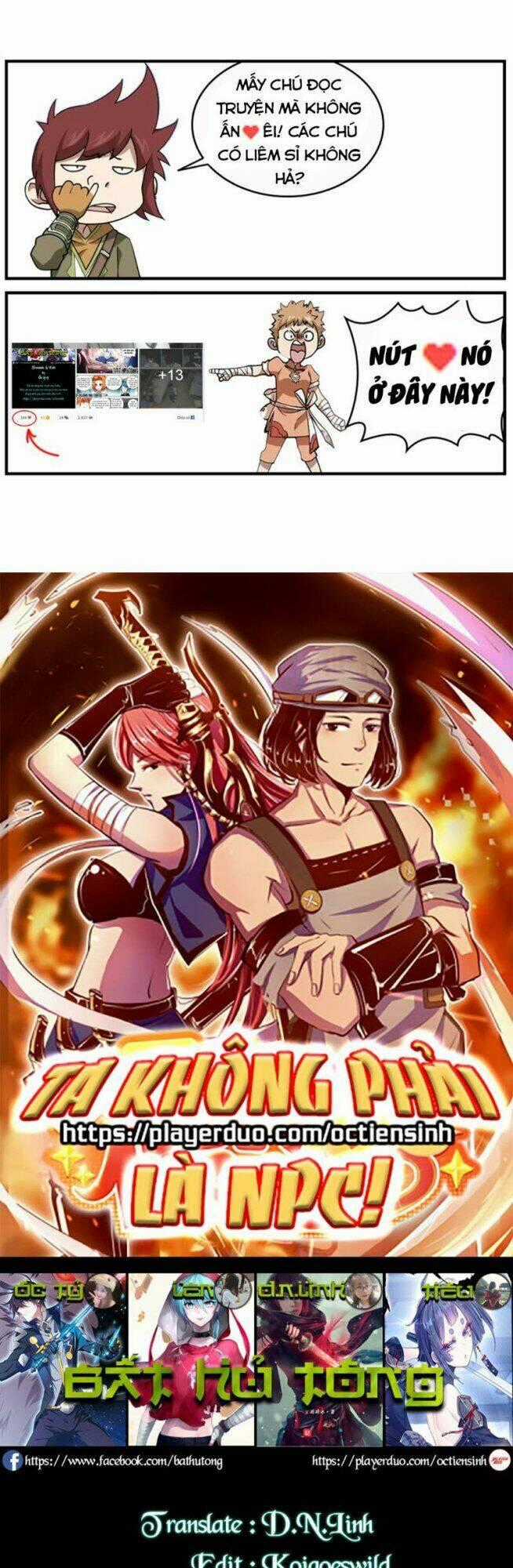 Ta Không Phải Là Npc Chapter 50 trang 0