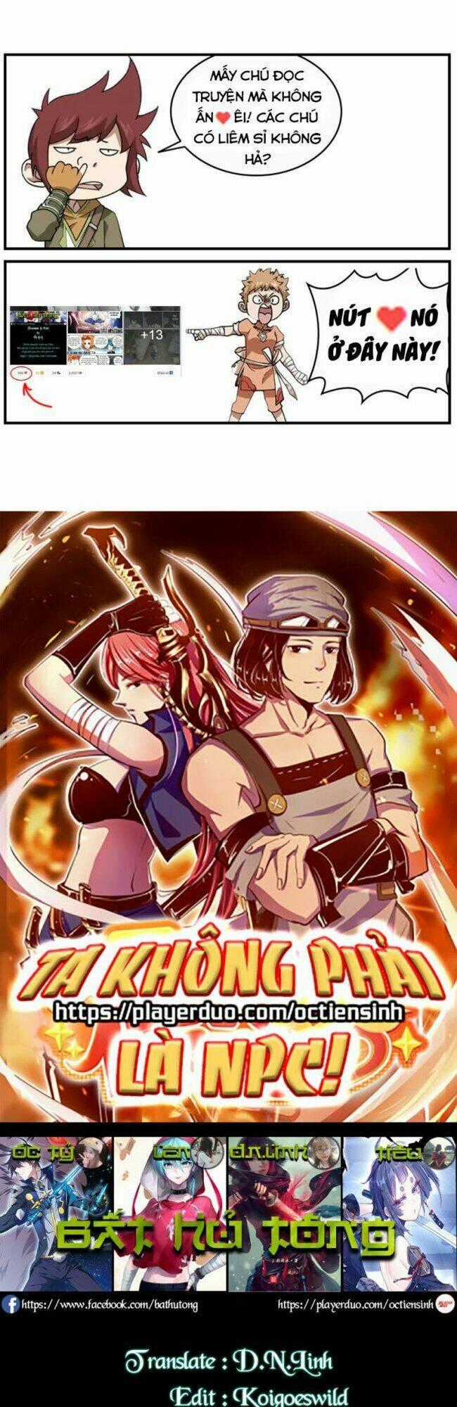 Ta Không Phải Là Npc Chapter 52 trang 0