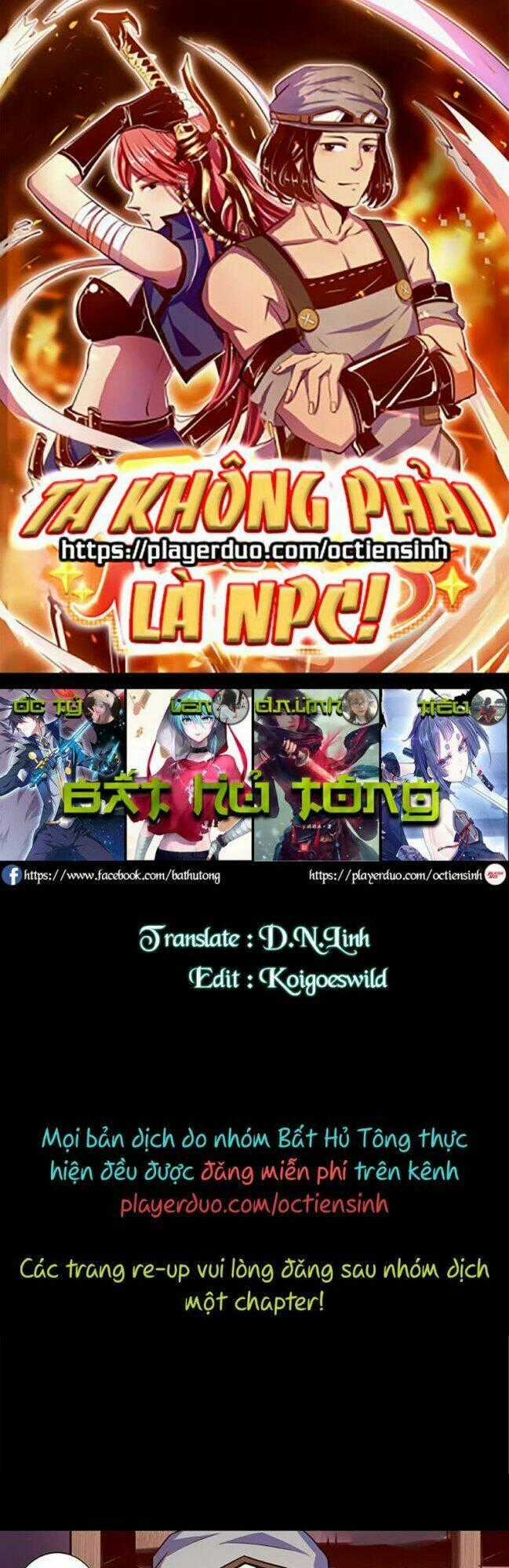 Ta Không Phải Là Npc Chapter 55 trang 0