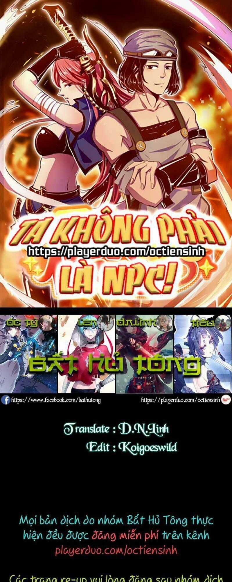 Ta Không Phải Là Npc Chapter 59 trang 0