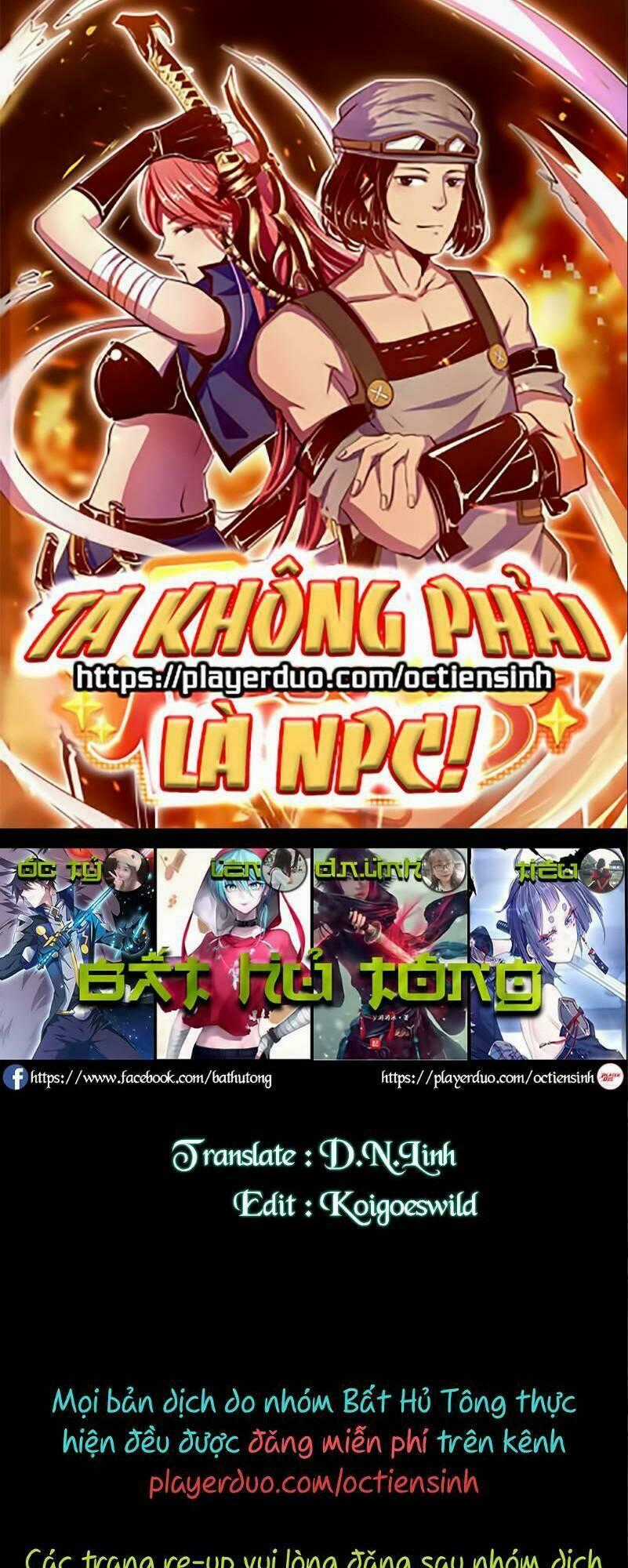 Ta Không Phải Là Npc Chapter 61 trang 0