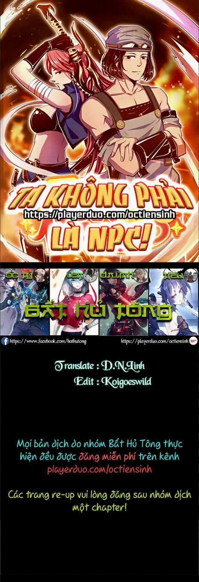 Ta Không Phải Là Npc Chapter 62 trang 0