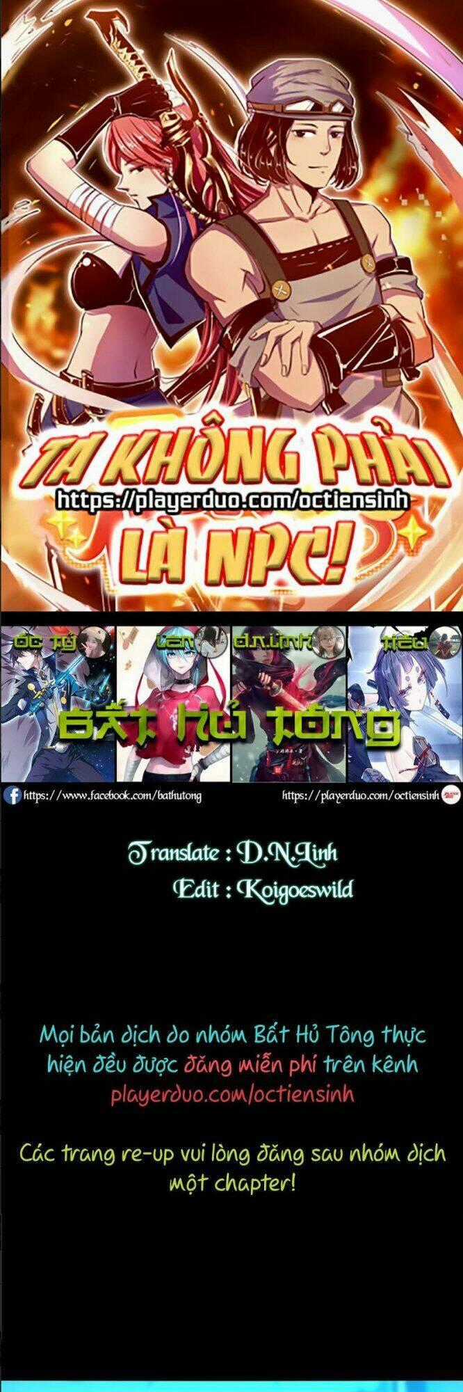 Ta Không Phải Là Npc Chapter 64 trang 0