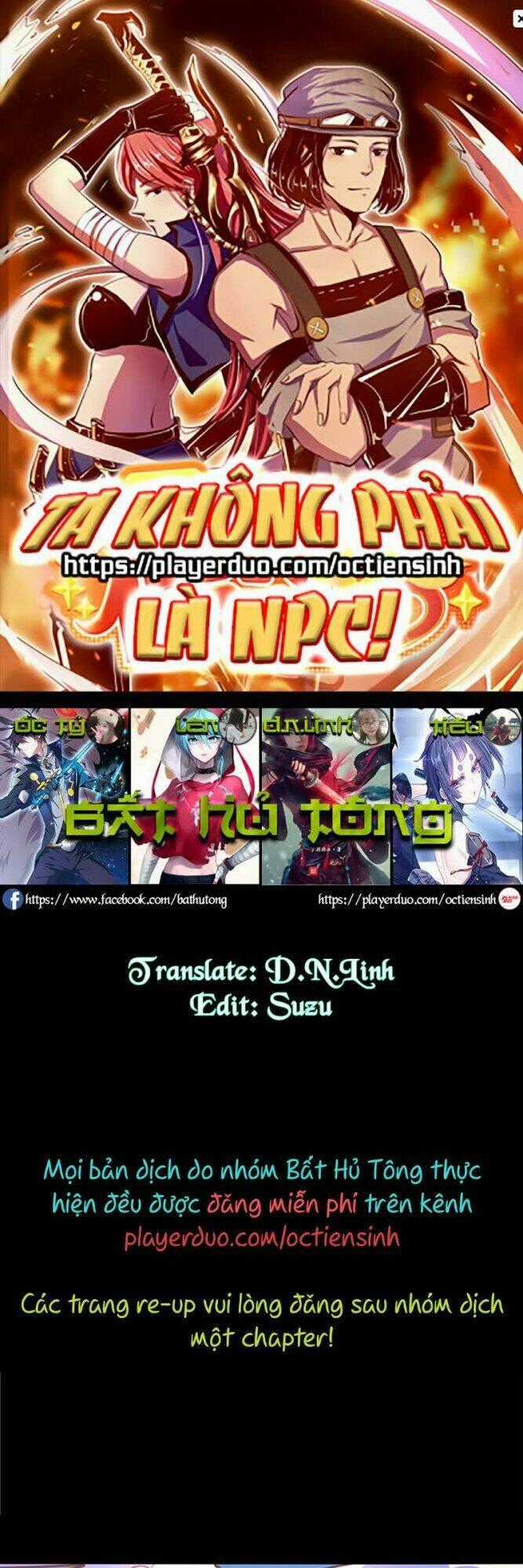 Ta Không Phải Là Npc Chapter 70 trang 0