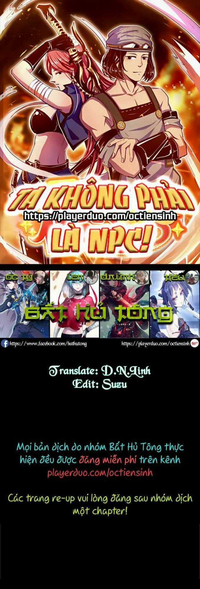 Ta Không Phải Là Npc Chapter 72 trang 0