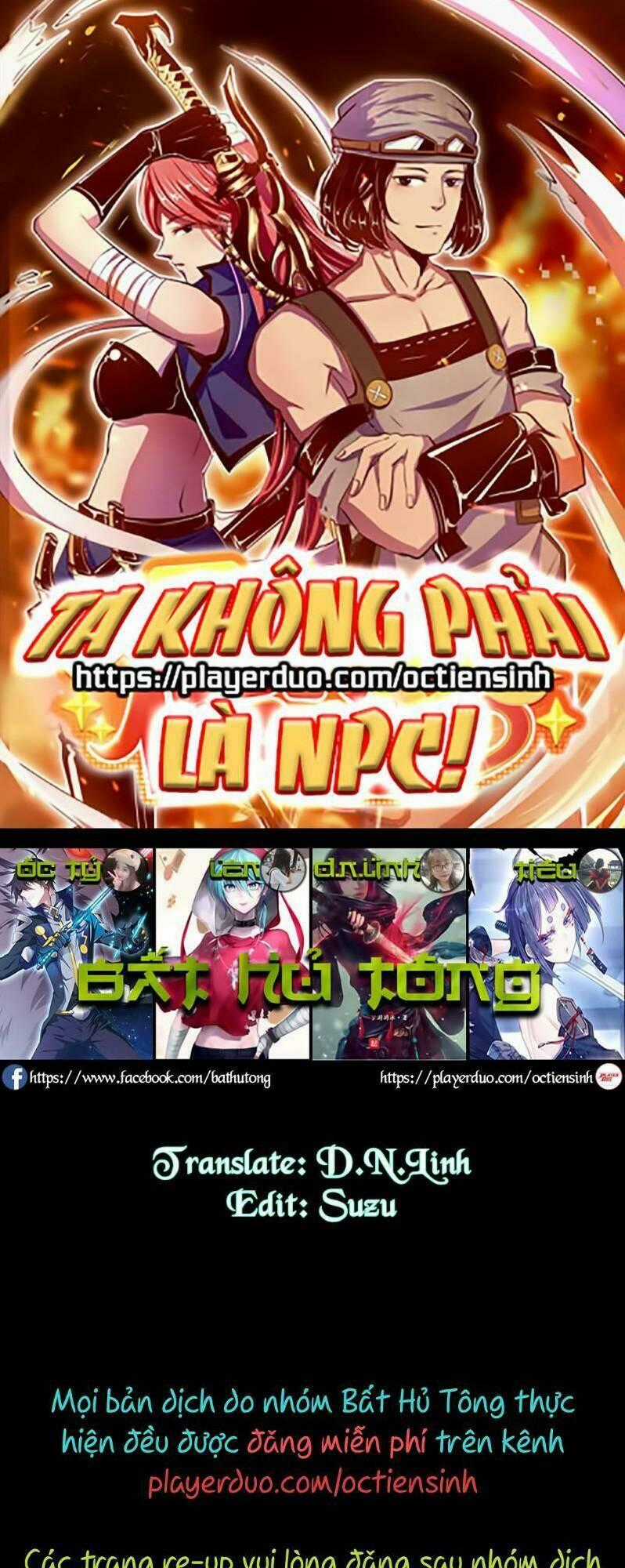 Ta Không Phải Là Npc Chapter 75 trang 0
