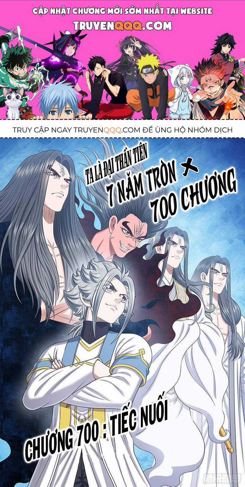 Ta Là Đại Thần Tiên Tiên-themed merchandise Chapter 700 trang 0