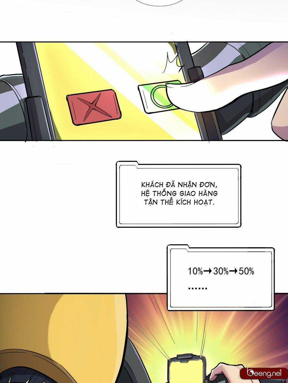 Ta Làm Giao Hàng Ở Tận Thế Chapter 1 trang 12