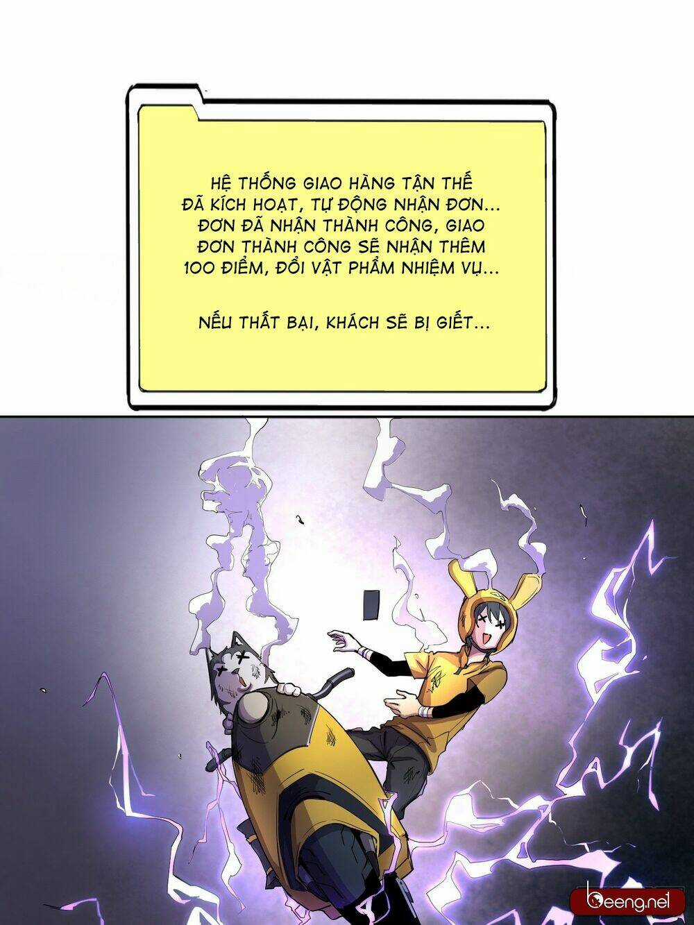 Ta Làm Giao Hàng Ở Tận Thế Chapter 1 trang 15