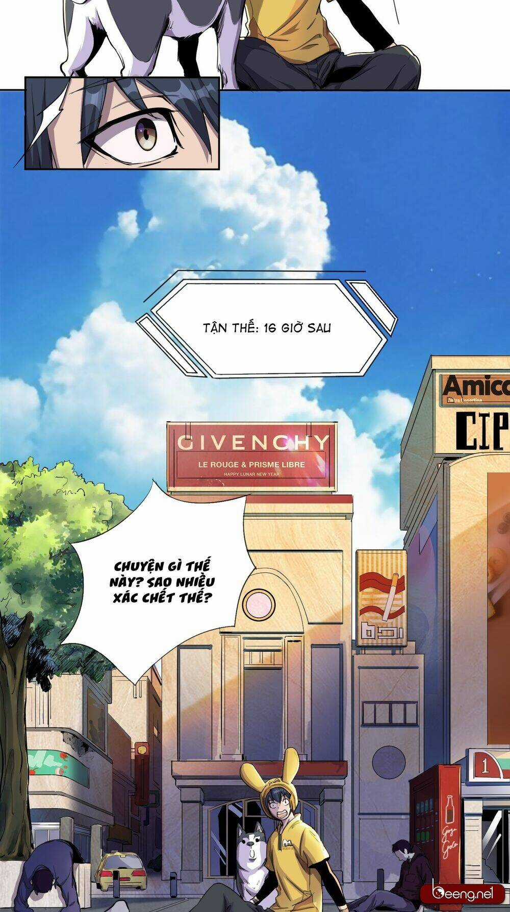 Ta Làm Giao Hàng Ở Tận Thế Chapter 1 trang 22