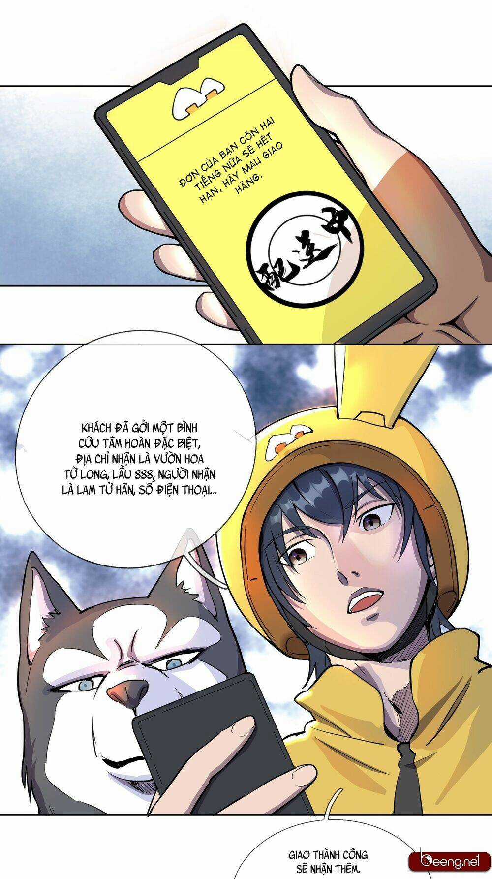 Ta Làm Giao Hàng Ở Tận Thế Chapter 1 trang 24