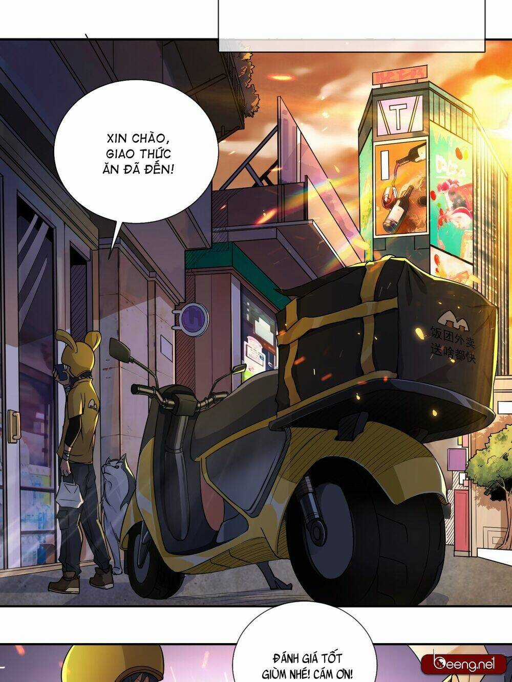 Ta Làm Giao Hàng Ở Tận Thế Chapter 1 trang 3