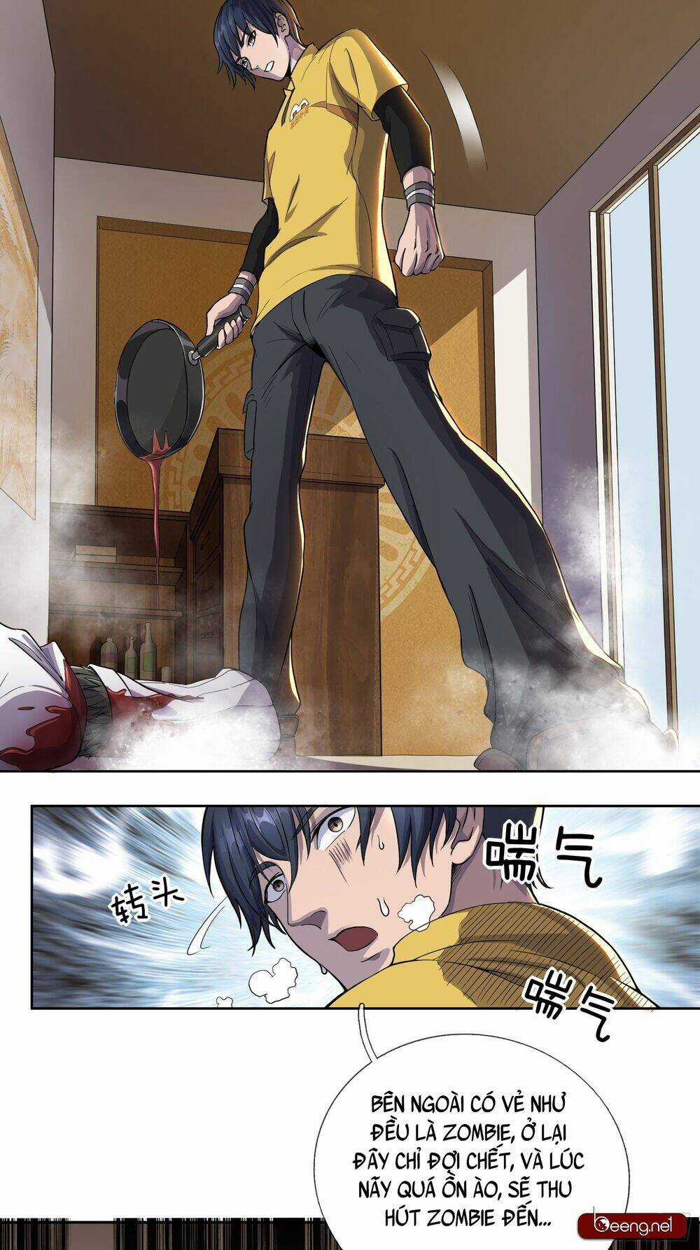 Ta Làm Giao Hàng Ở Tận Thế Chapter 3 trang 16