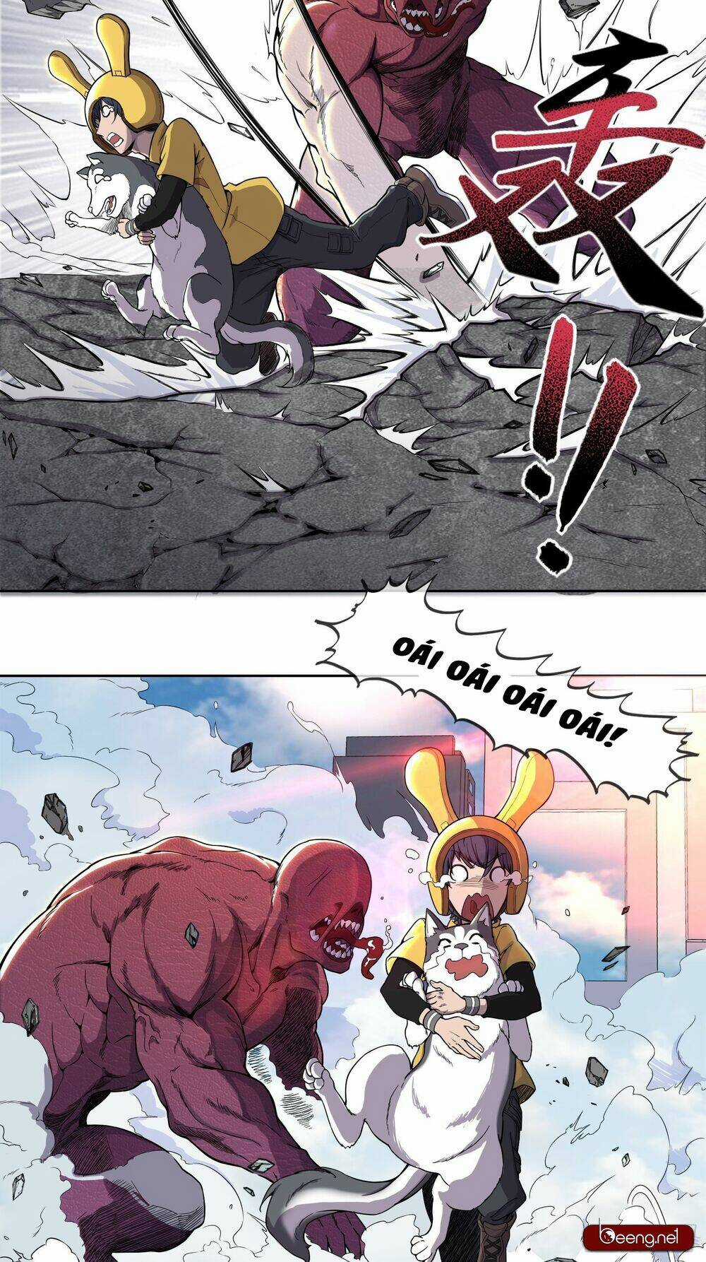 Ta Làm Giao Hàng Ở Tận Thế Chapter 3 trang 5