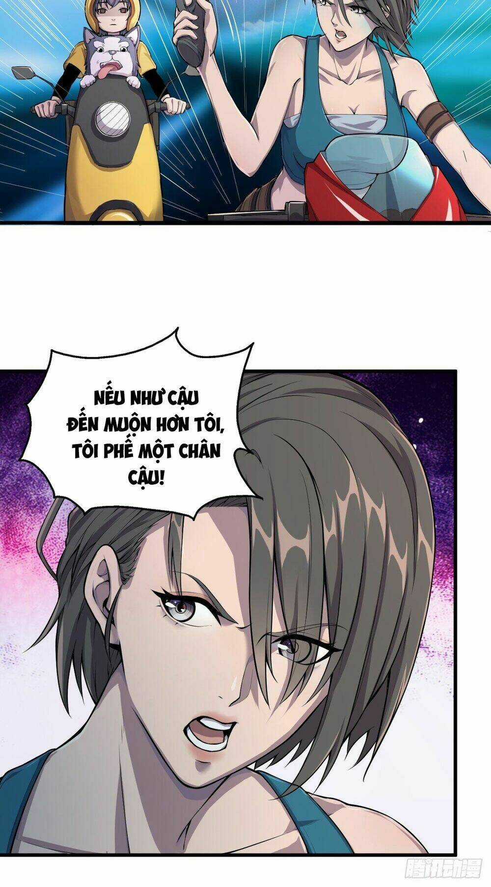 Ta Làm Giao Hàng Ở Tận Thế Chapter 8 trang 13