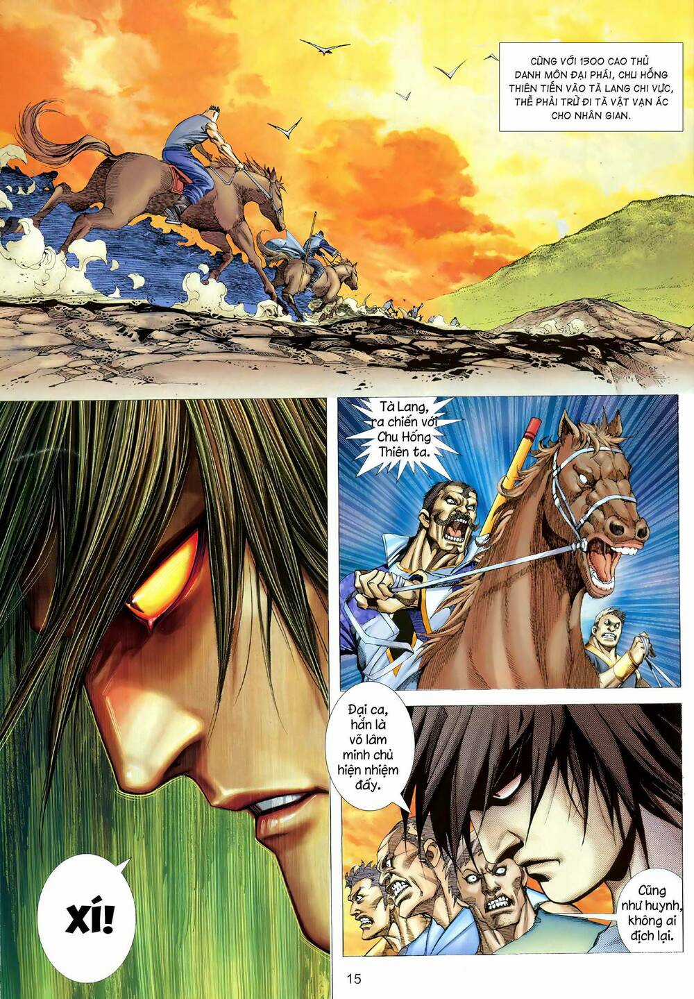 Tà Lang Tam Huynh Đệ Chapter 1 trang 12