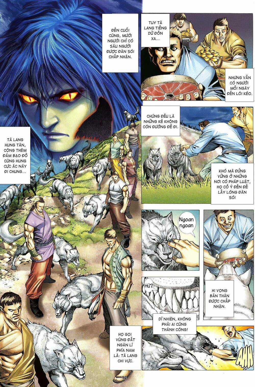 Tà Lang Tam Huynh Đệ Chapter 1 trang 8