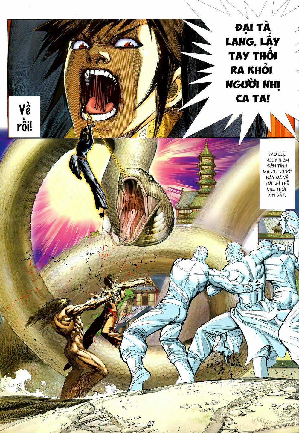 Tà Lang Tam Huynh Đệ Chapter 10 trang 10