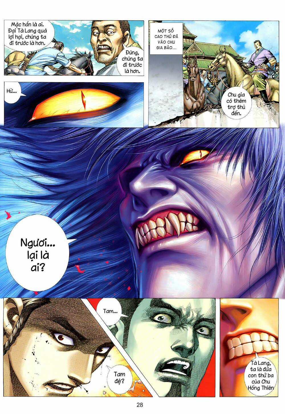 Tà Lang Tam Huynh Đệ Chapter 10 trang 11